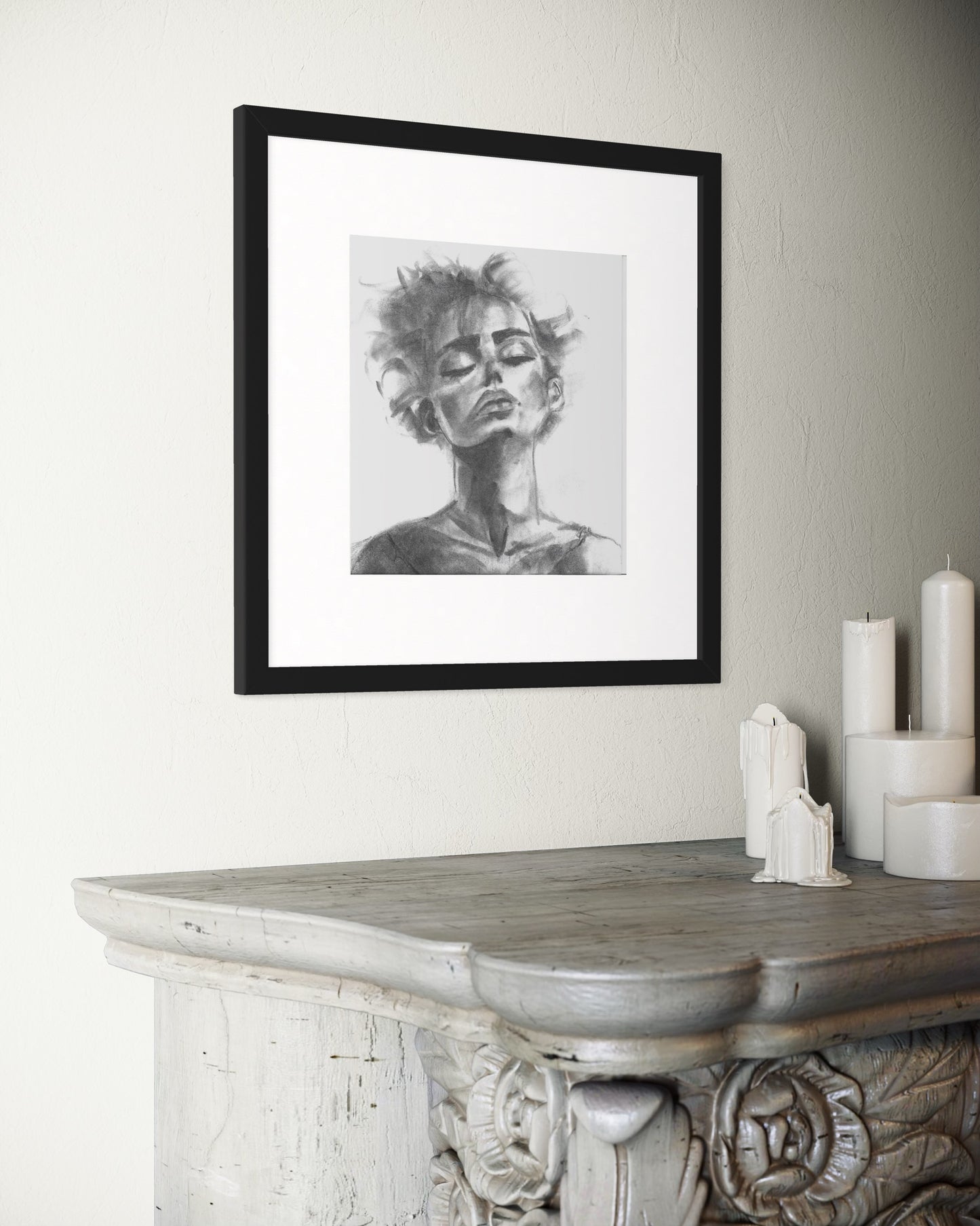 Charcoal portrait - Original