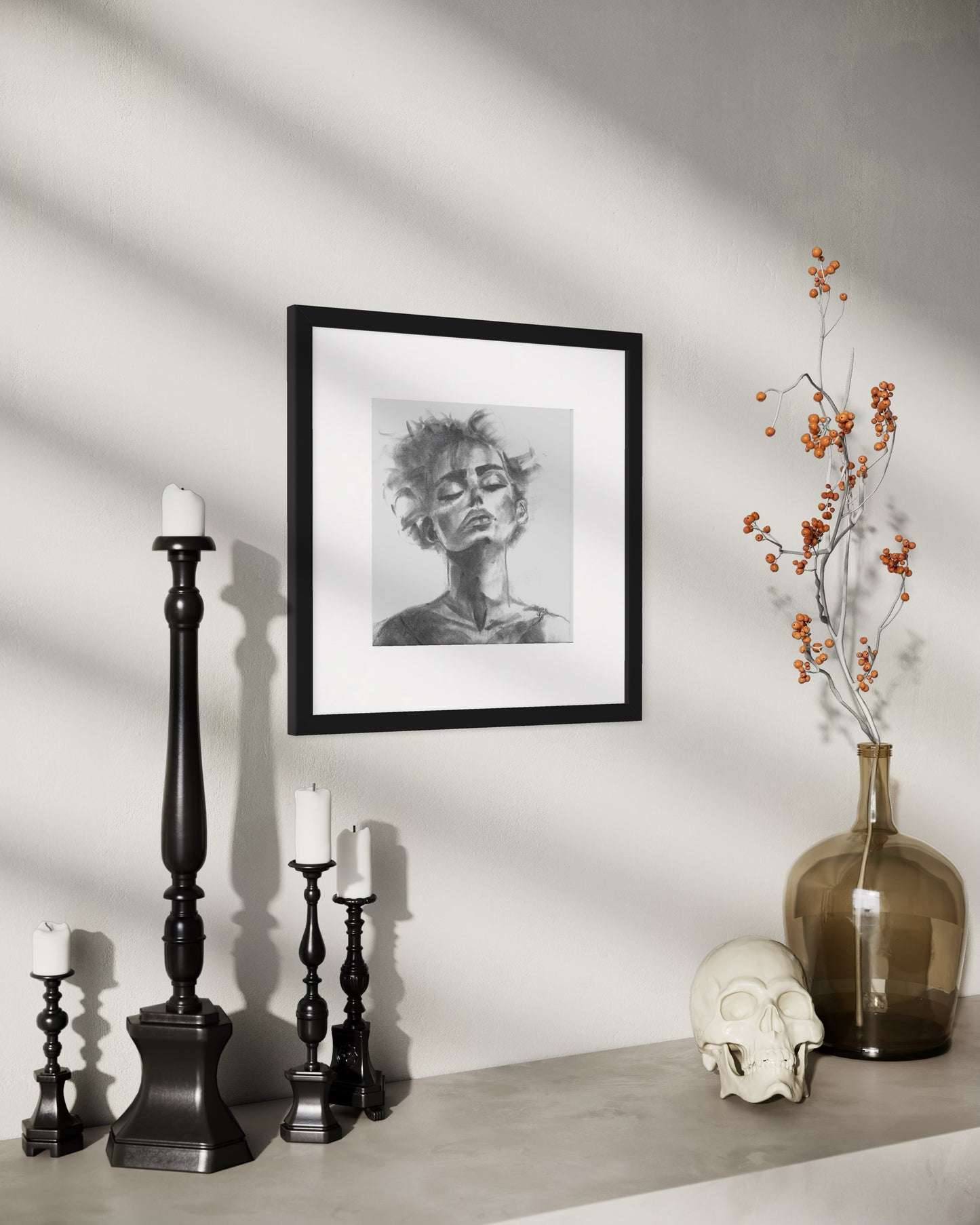 Charcoal portrait - Original