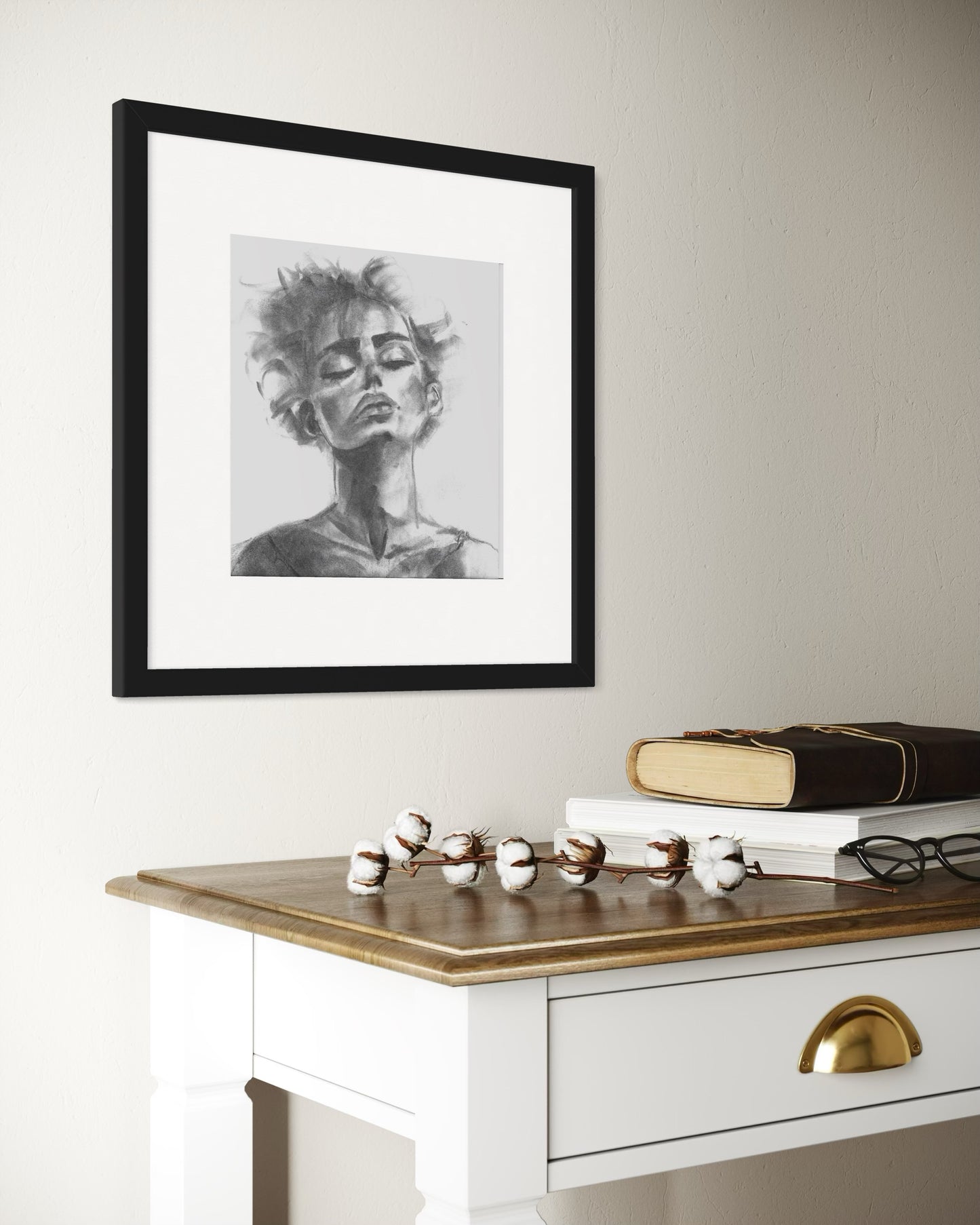 Charcoal portrait - Original